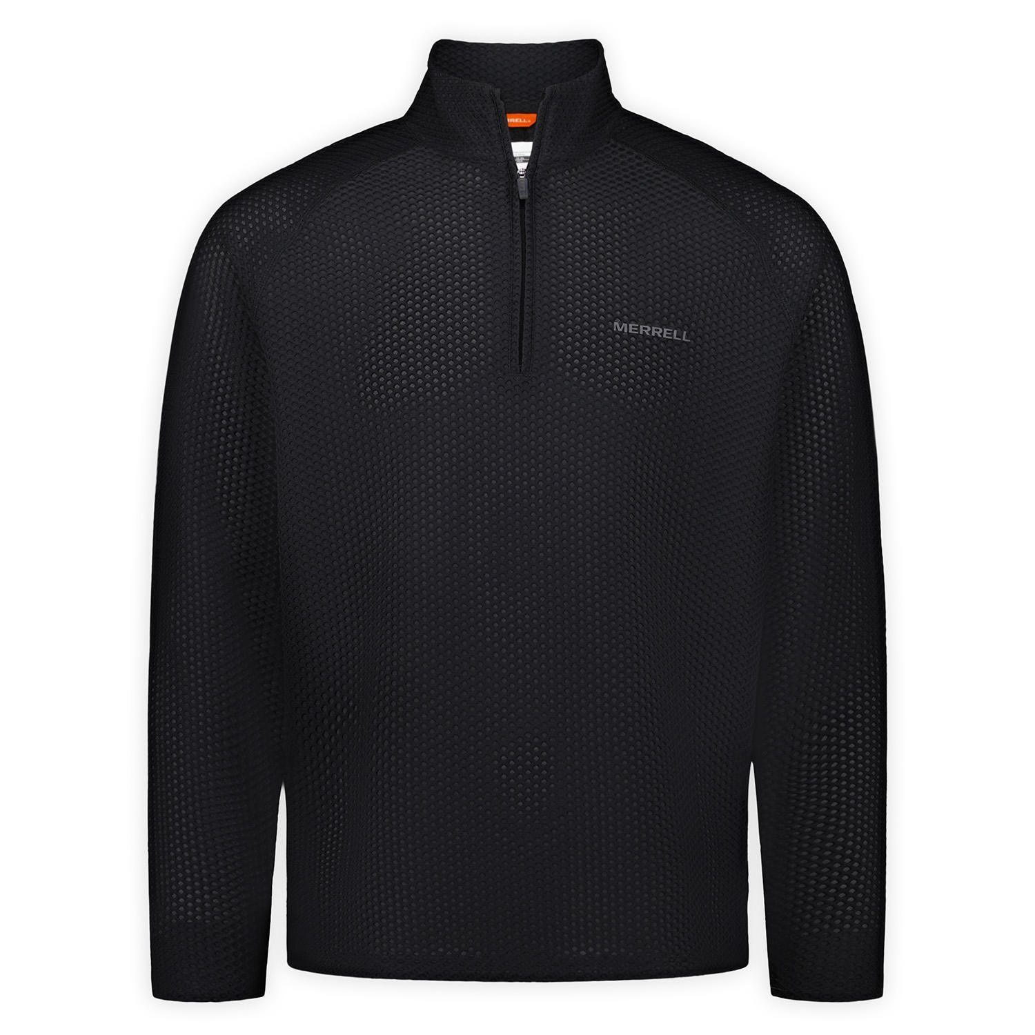 Polar Hombre Teebo Mid Layer Texture Negro-6