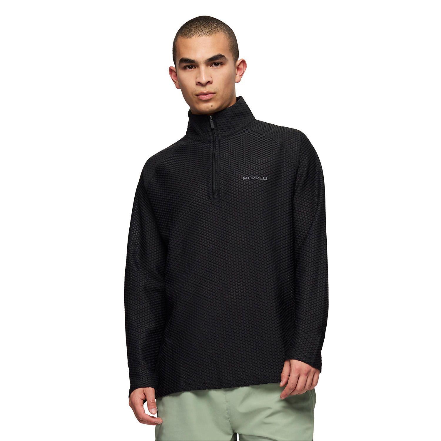Polar Hombre Teebo Mid Layer Texture Negro-0