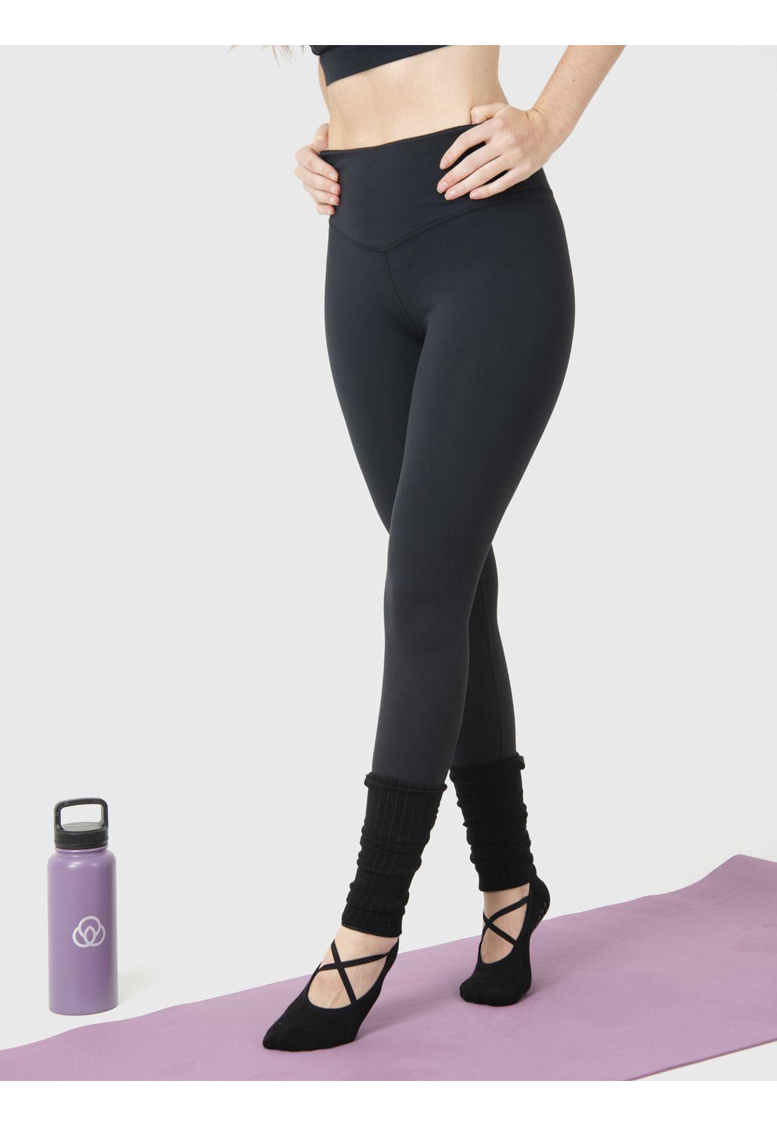Calza Hr Ankle Leg Emma Negro Mujer-0