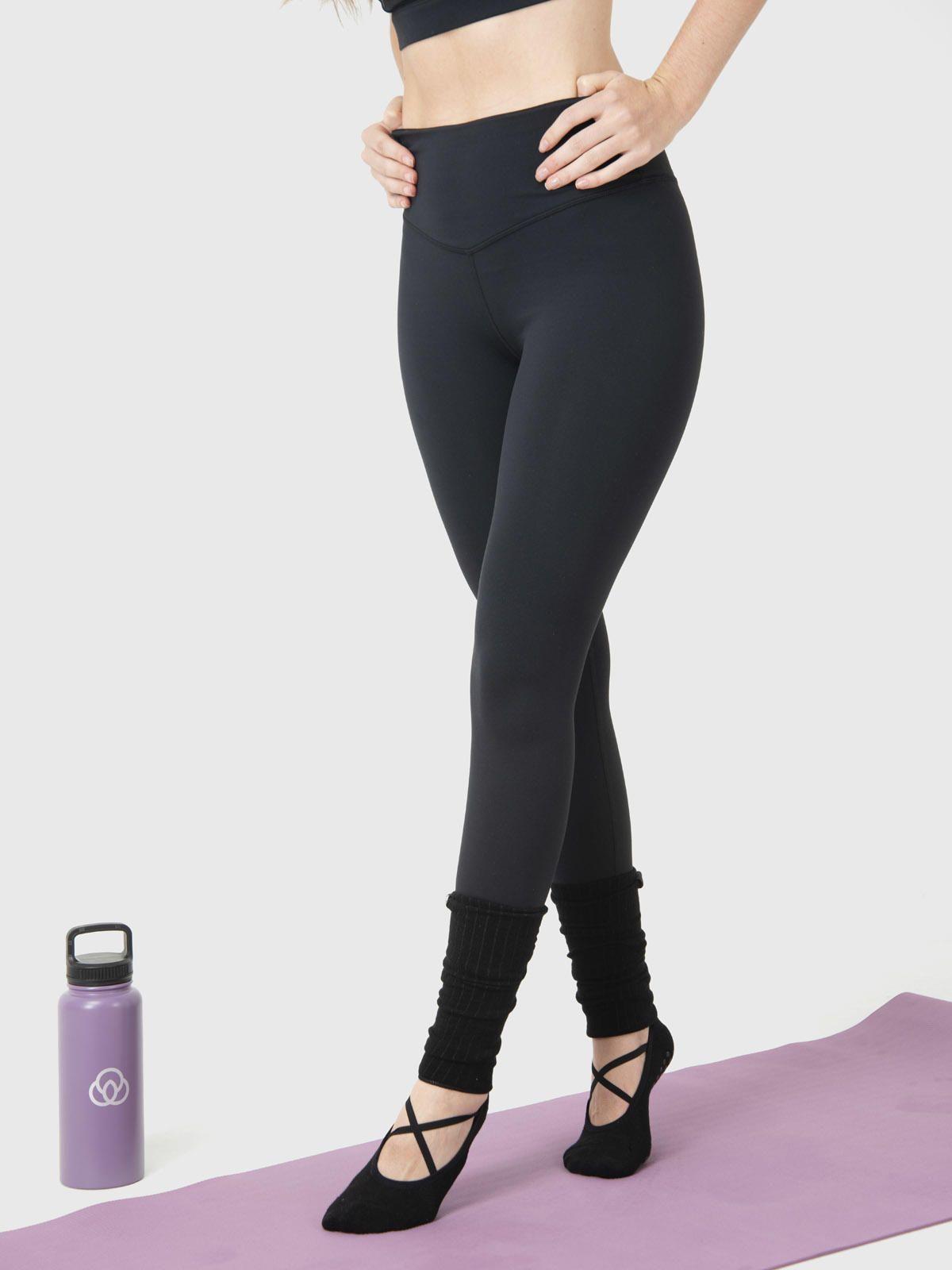 Calza Hr Ankle Leg Emma Negro Mujer-0