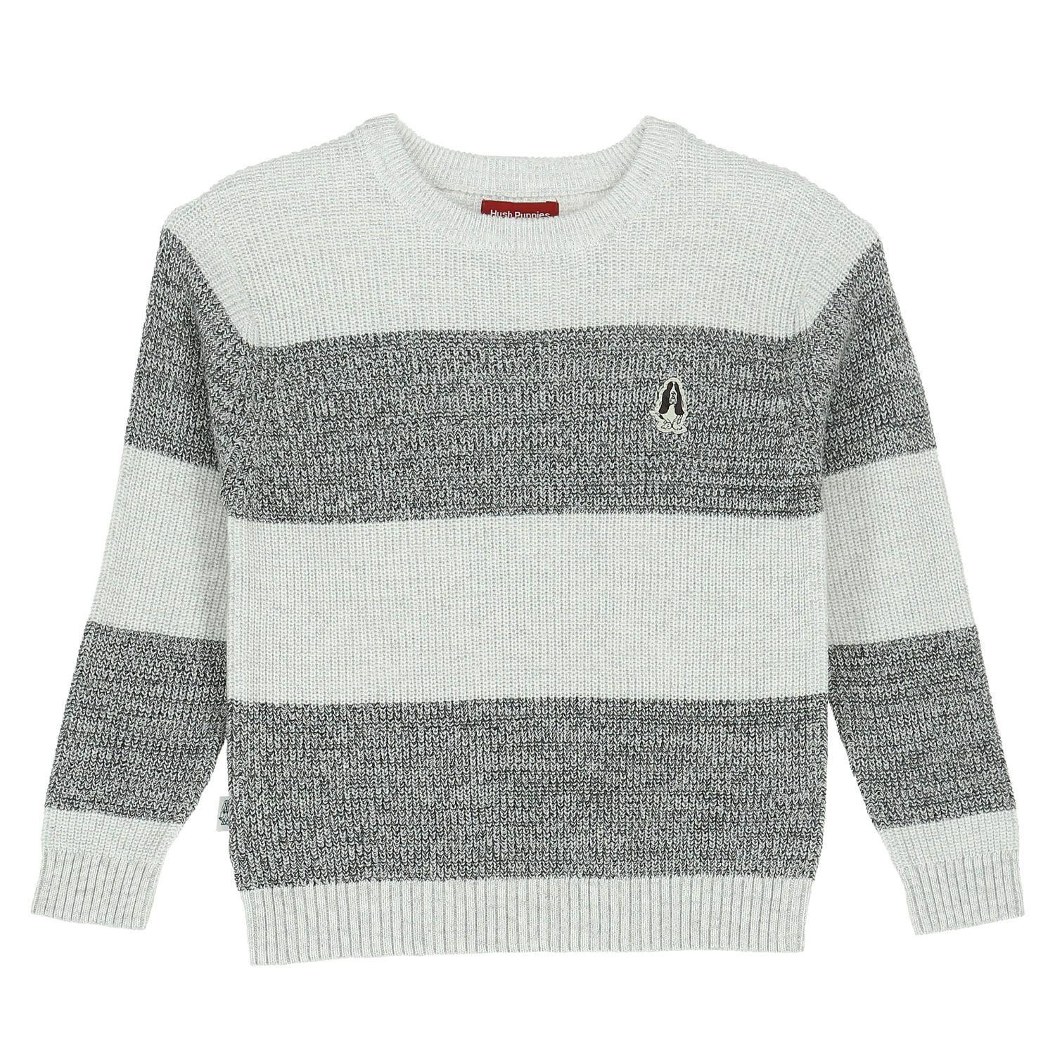Sweater Niño Madera Gris-0