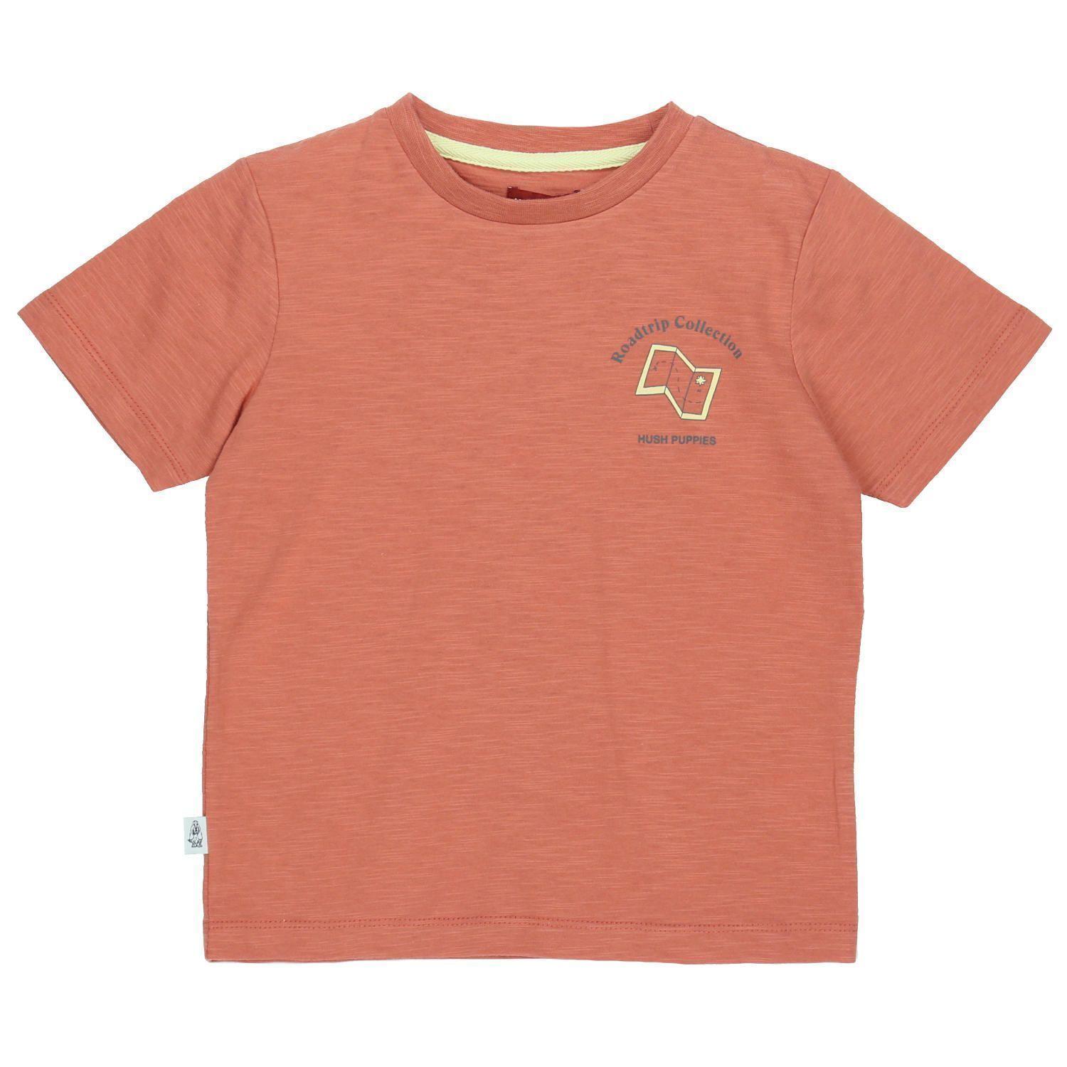 Polera M/C Niño Roadtrip Naranja-0
