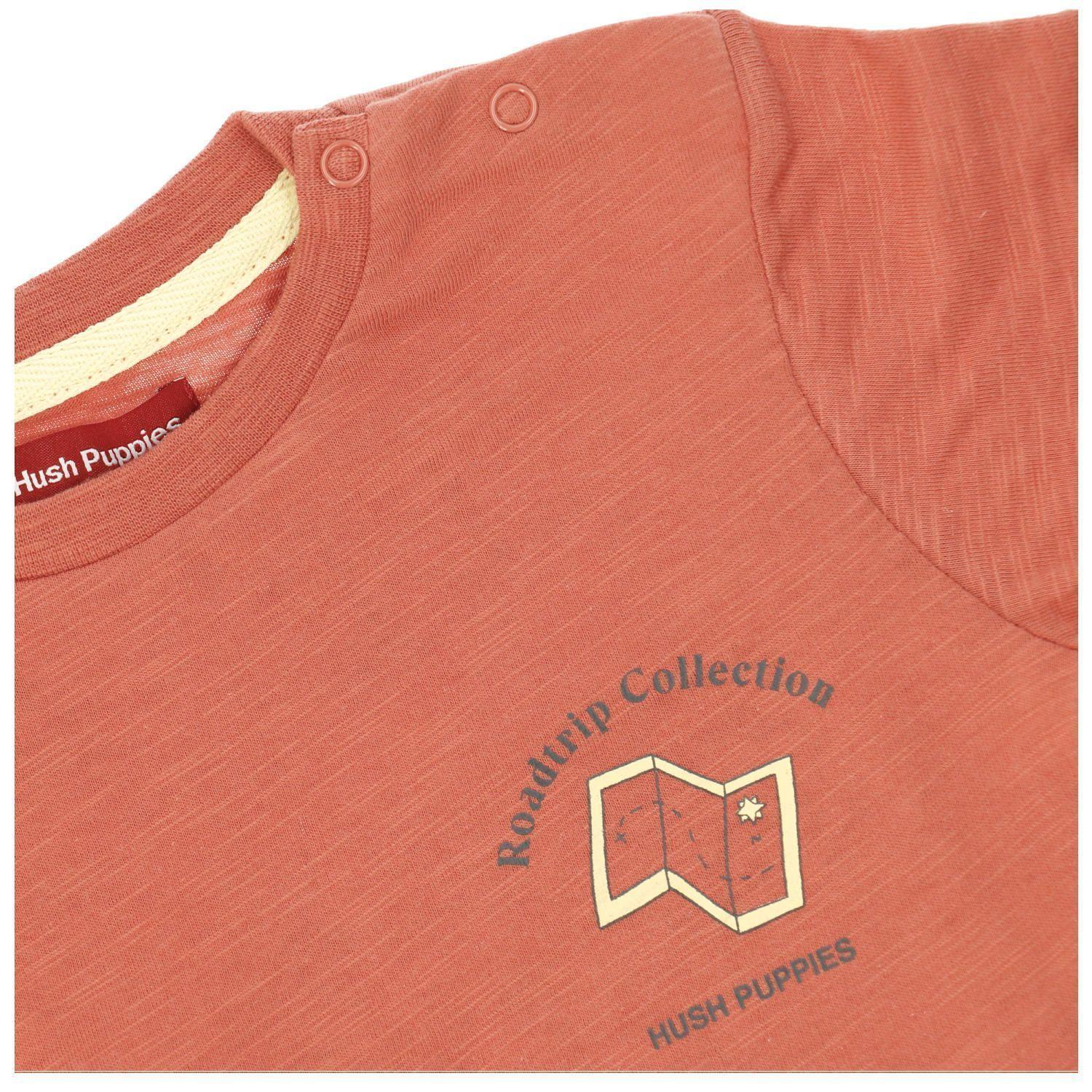 Polera M/C Niño Roadtrip Naranja-2