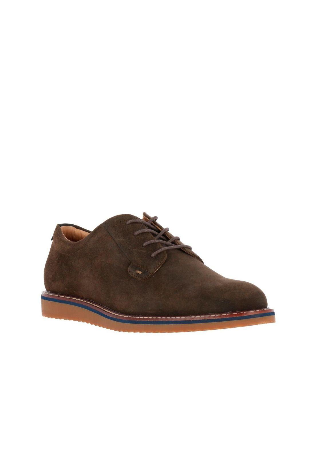 Zapato Cuero Gamuzado Pepper Chocolate-0