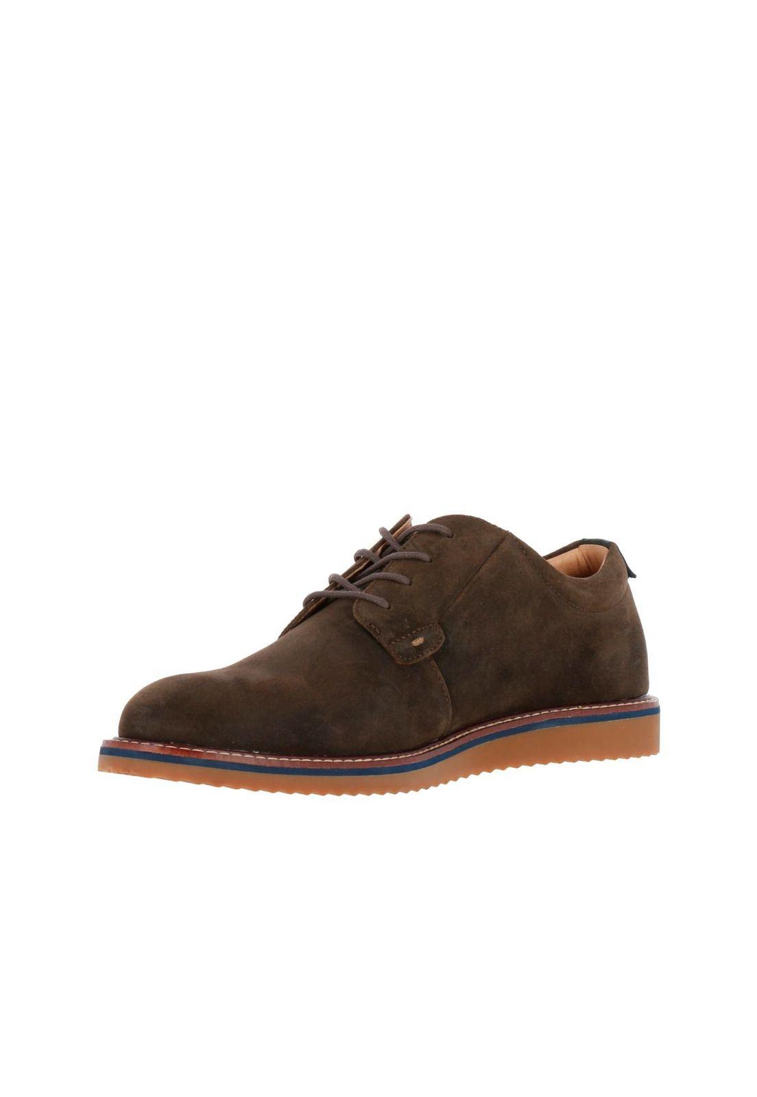 Zapato Cuero Gamuzado Pepper Chocolate-1