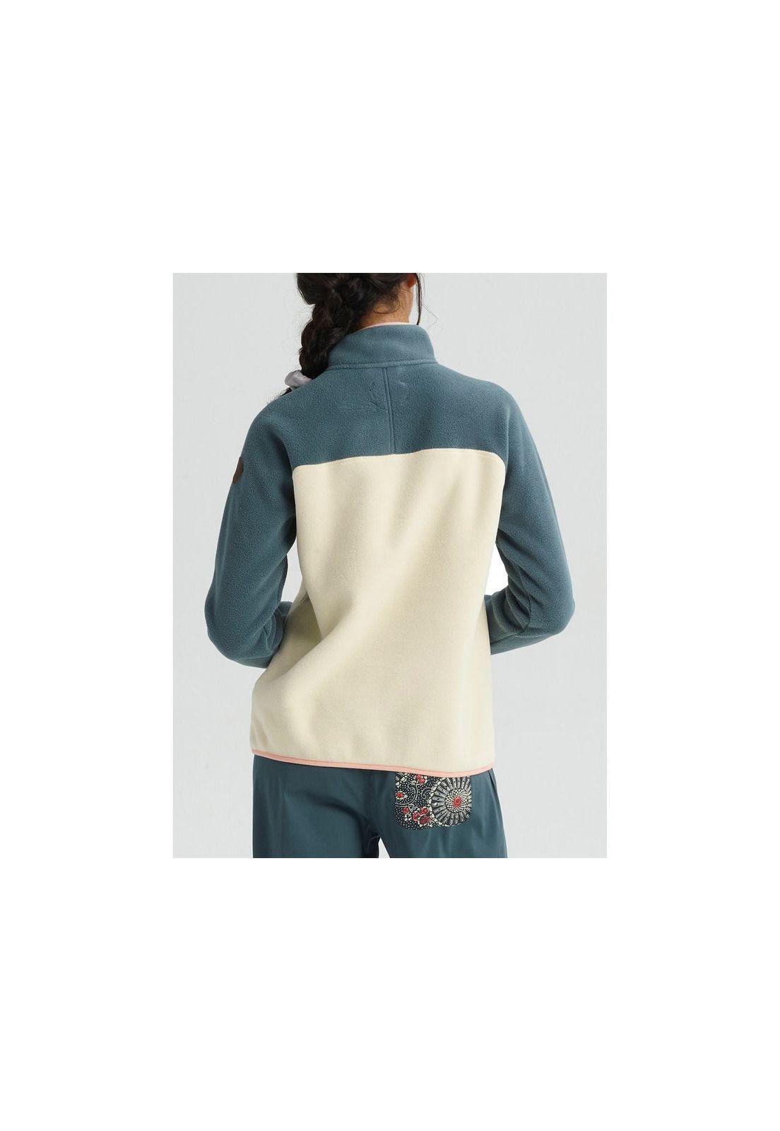 Polar  Mujer Wb Hearth Flc Po Drkslt/Crmbru Multicolor-3