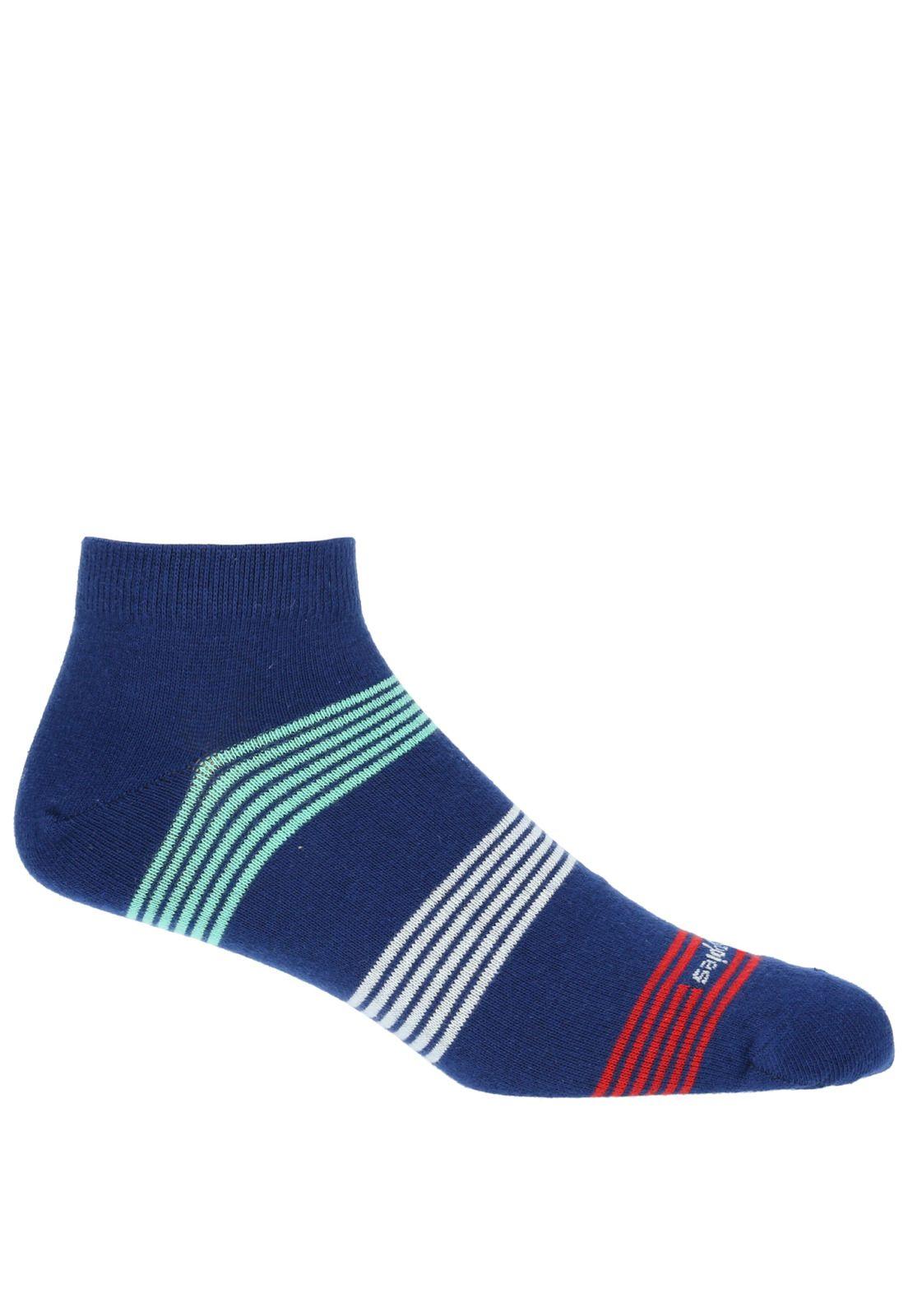 Calcetín Ped Nimble Azul Hombre-0