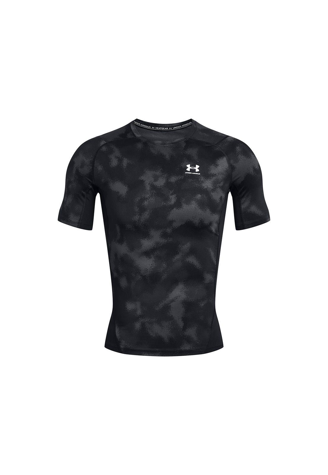 Polera UA HeatGear® hombre Negro-0