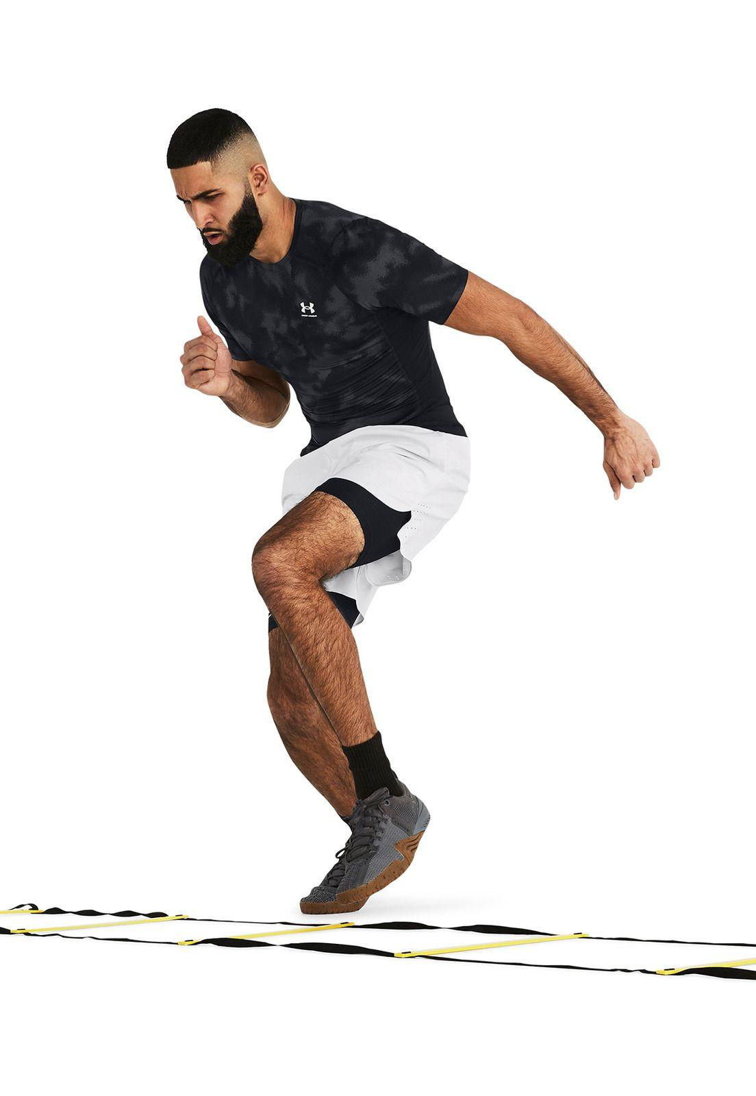 Polera UA HeatGear® hombre Negro-5