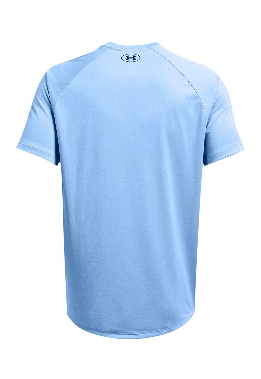 Polera manga corta Tech Fade hombre Azul-1