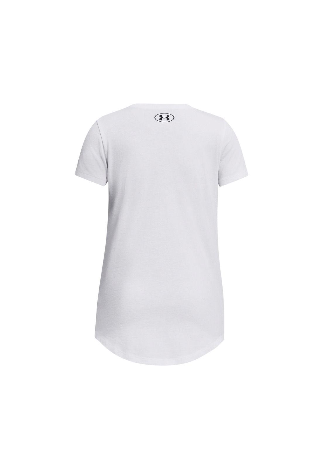 Polera manga corta Multisport niña Blanco-1