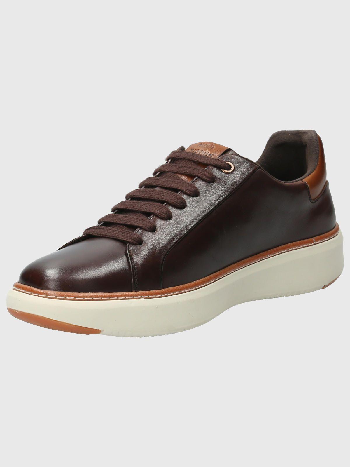 Zapatilla Cuero Hombre Force G Café Oscuro-4