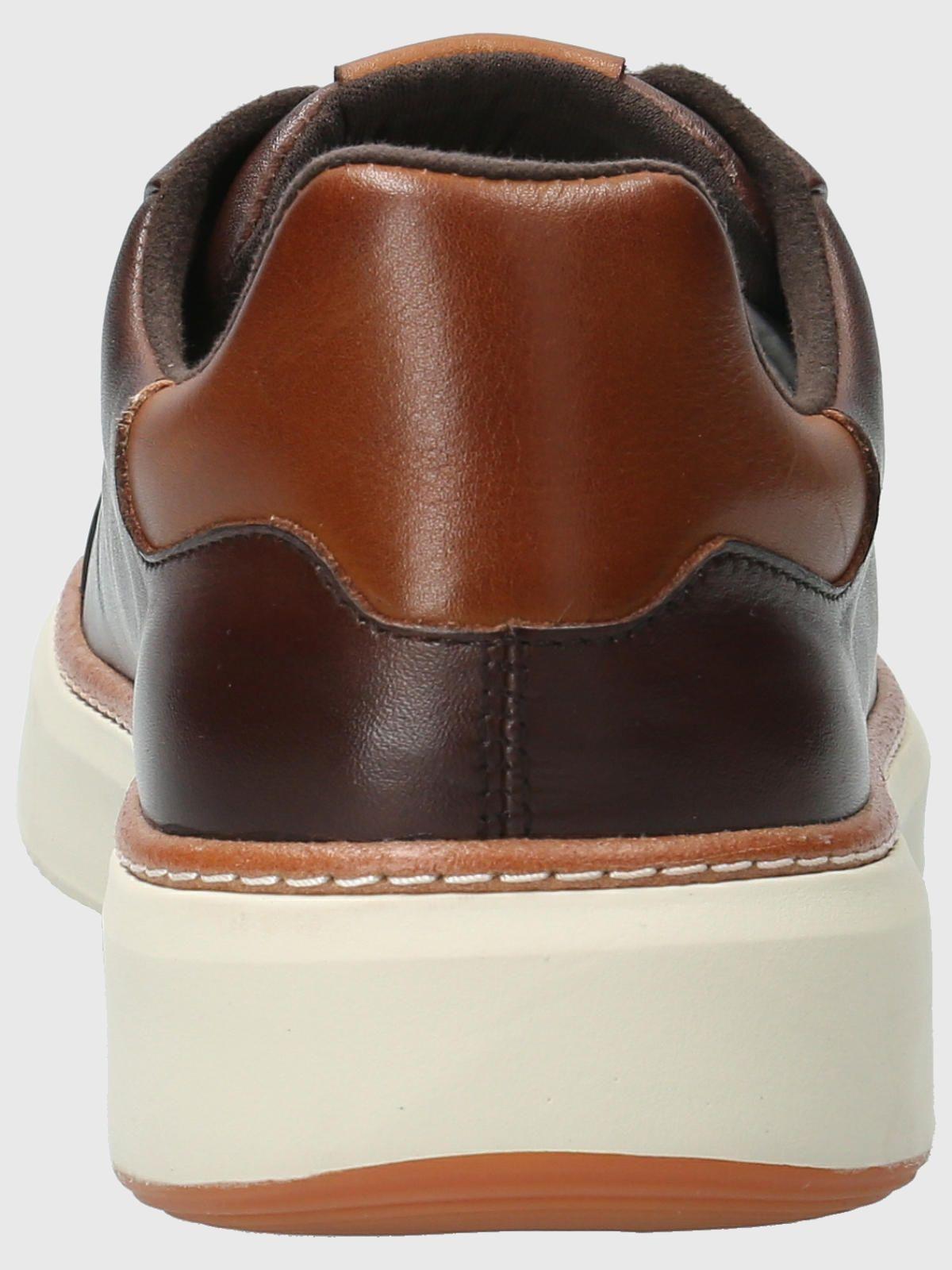 Zapatilla Cuero Hombre Force G Café Oscuro-6