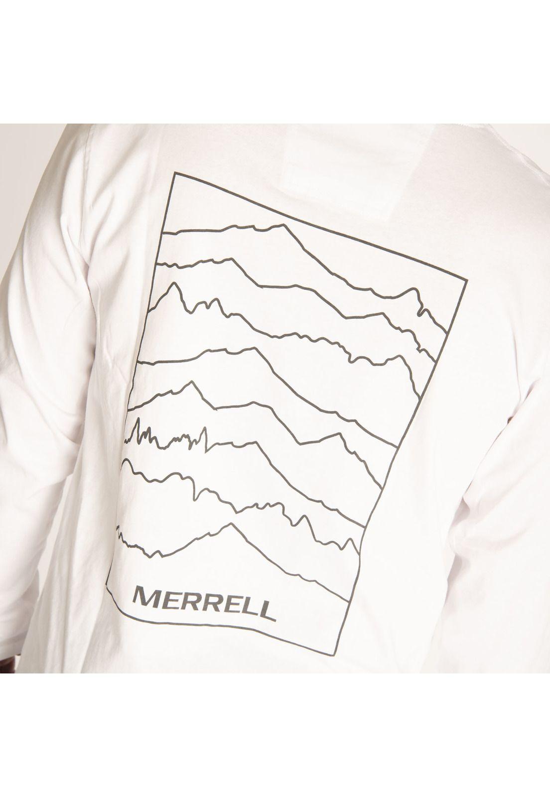 Polera M/L Hombre Work Long Sleeve Blanco-4