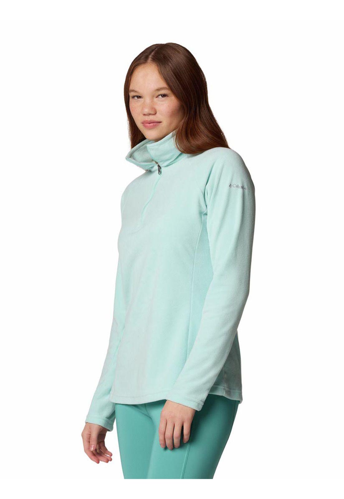 Polar Mujer Glacial Iv 1/2 Zip Verde-1