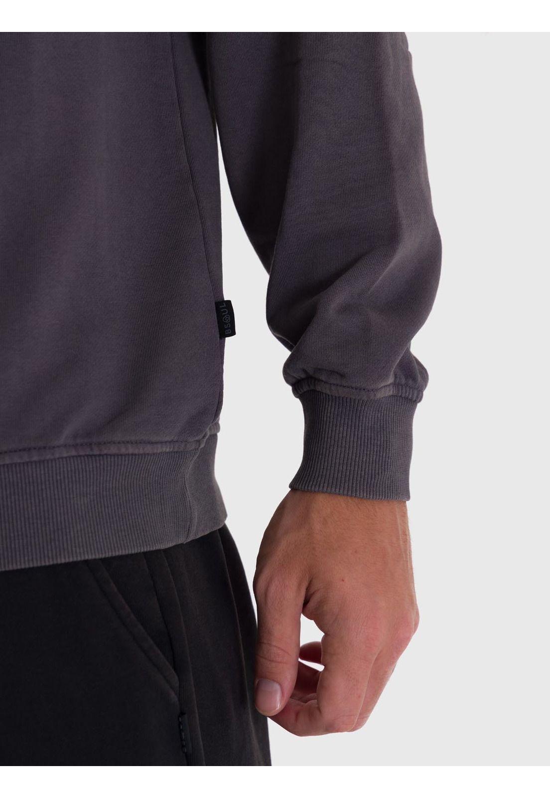 Polerón Hombre Terry Crew Gris-5