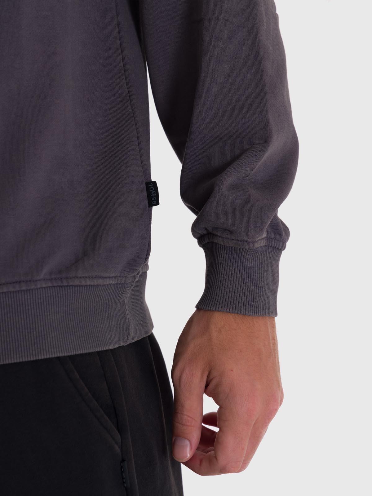 Polerón Hombre Terry Crew Gris-5
