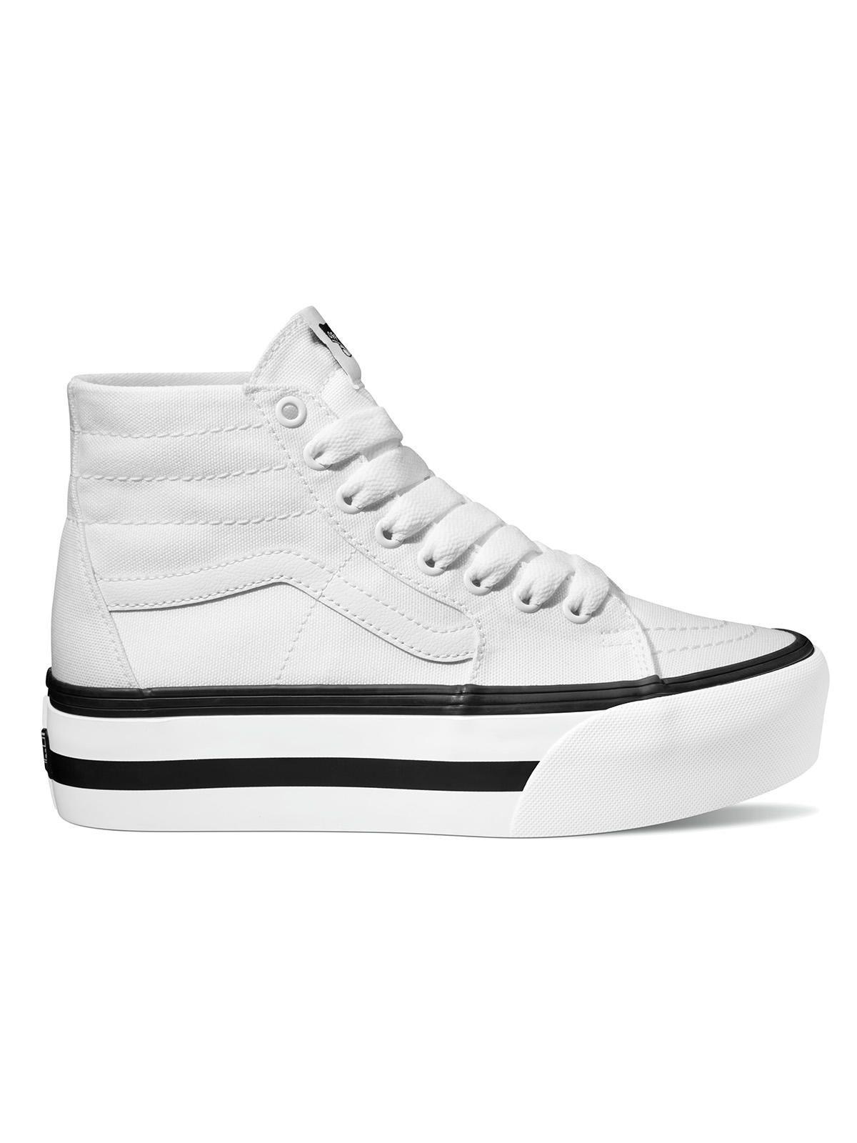 Zapatilla Urbana Mujer SK8-Hi Tapered Stackform Blanco-0