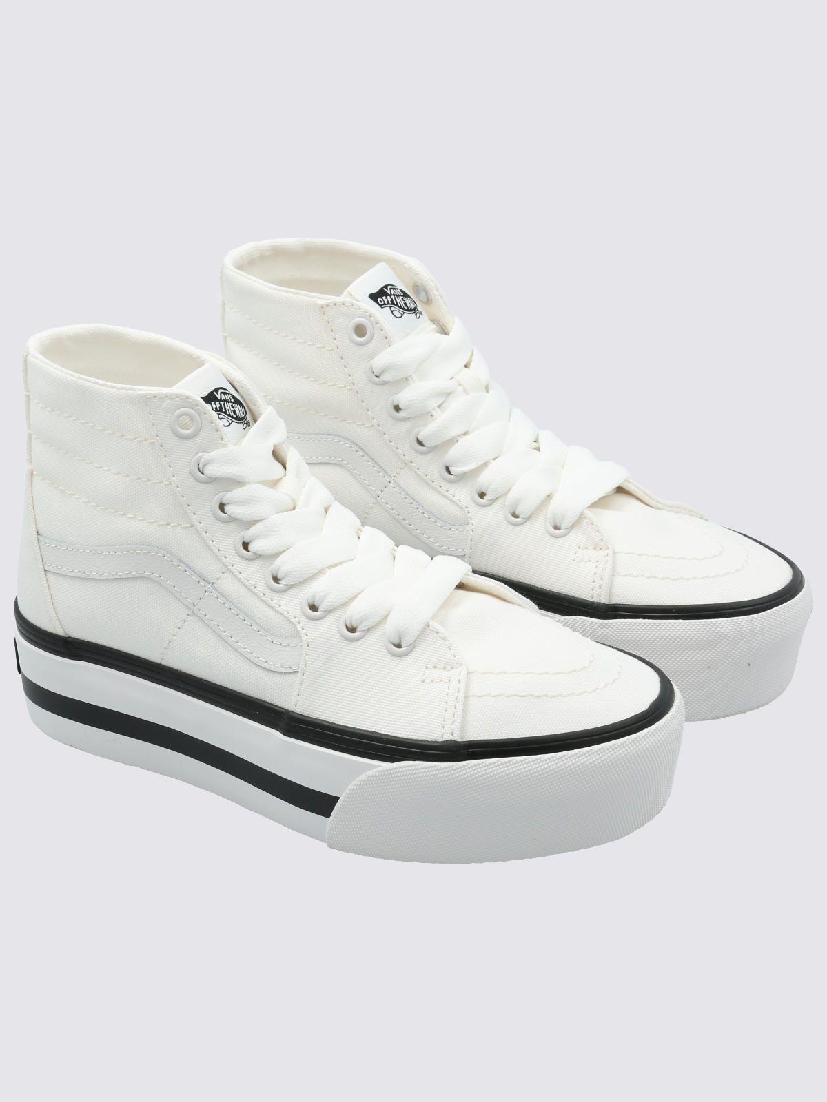 Zapatilla Urbana Mujer SK8-Hi Tapered Stackform Blanco-1