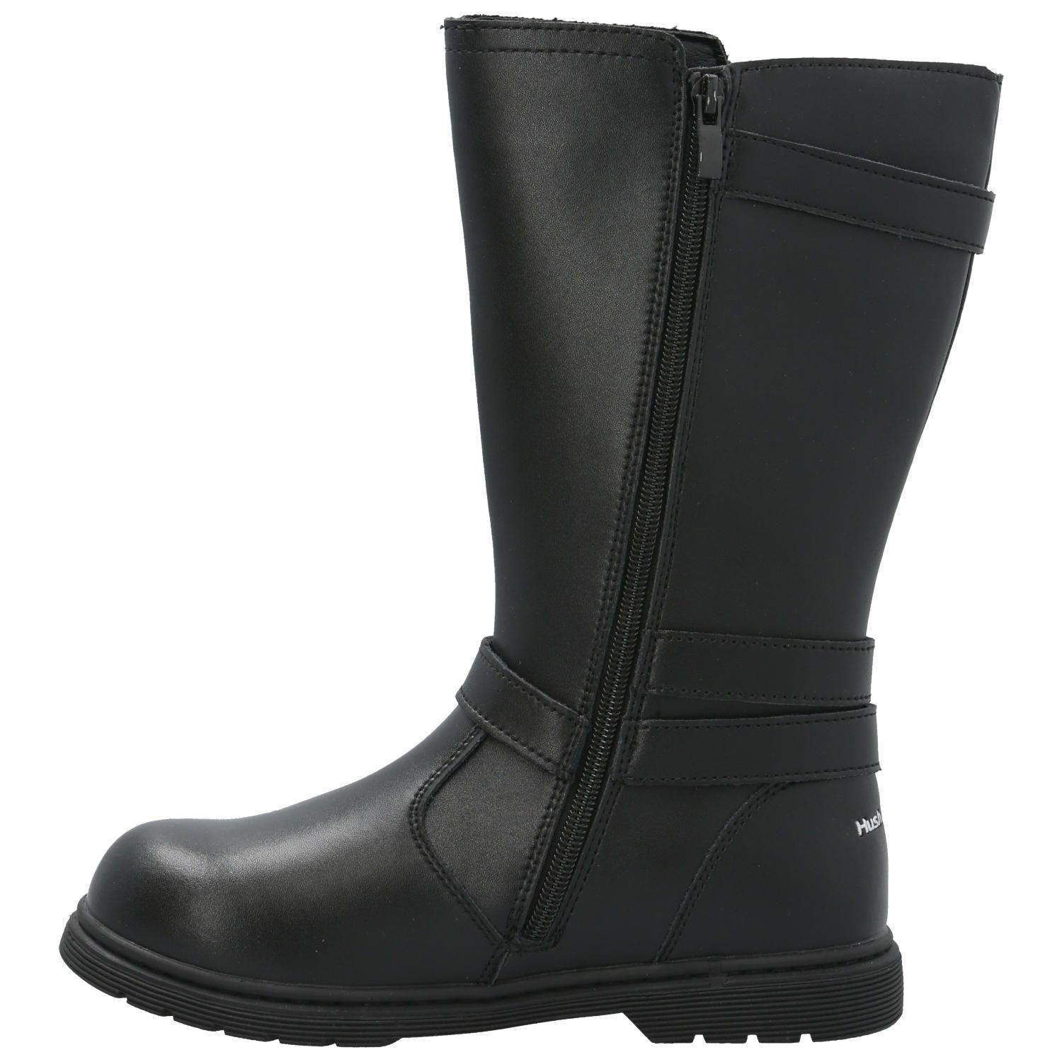 Bota Cuero Niña Lynox Negro-5