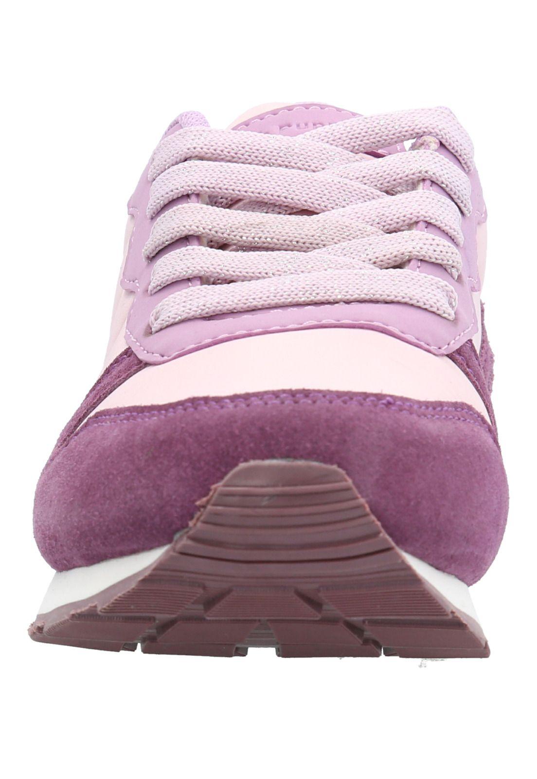 Zapatilla Cuero Janet-K Niña Rosado-3