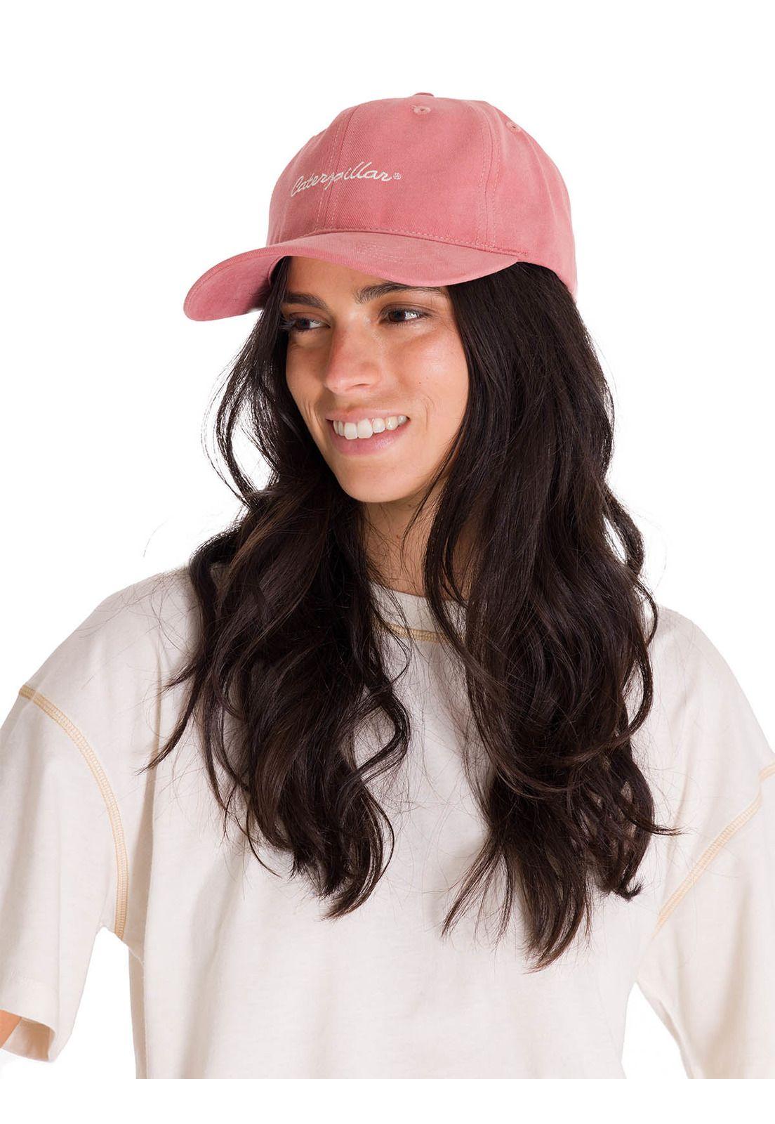 Jockey W'S Script Hat Mujer Rosado-1