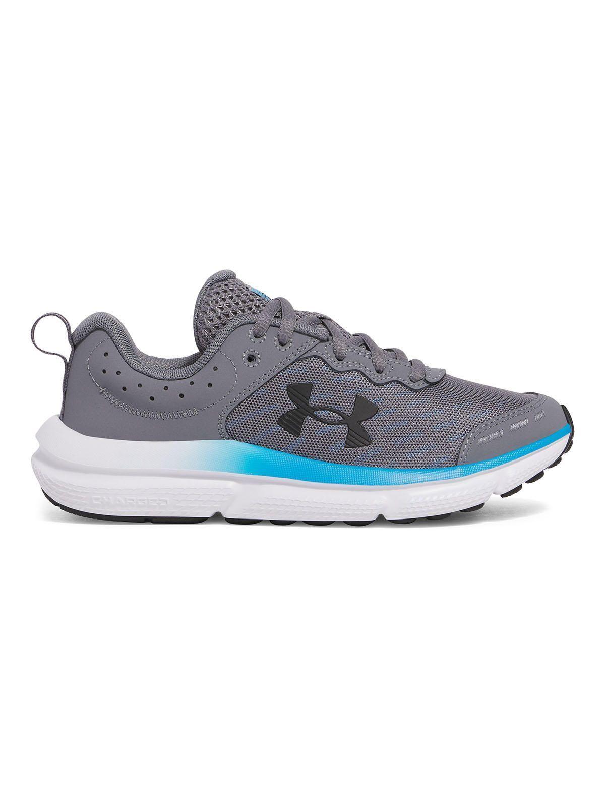 Zapatillas run Assert 10 para niños gris-0