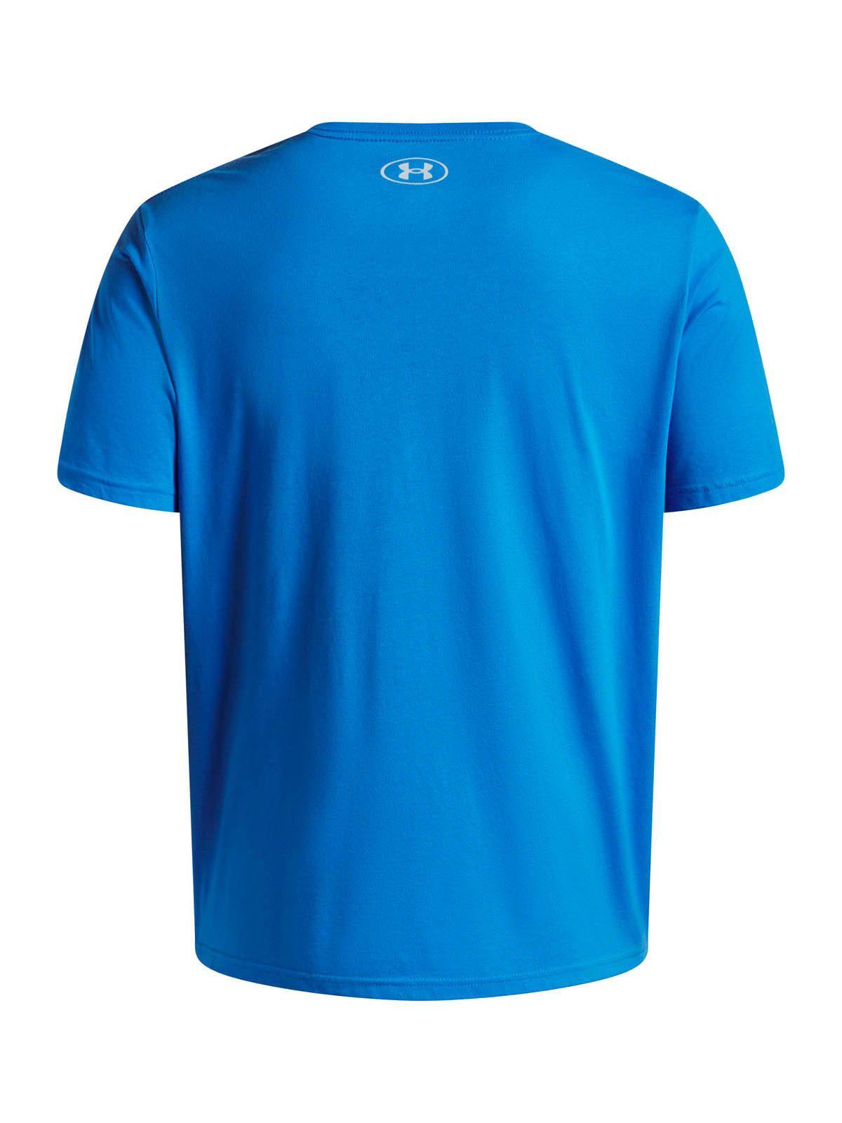 Polera Manga Corta Lifestyle  Hombre Left Chest Logo Azul -1