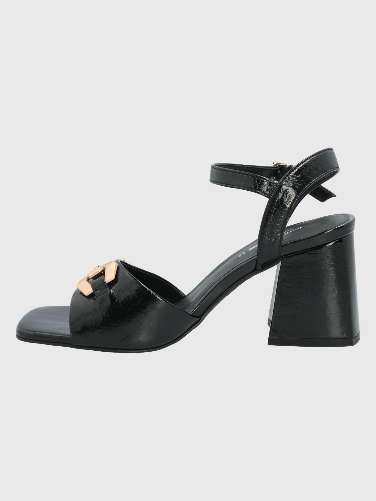 Sandalia Negro Mujer Forli -4