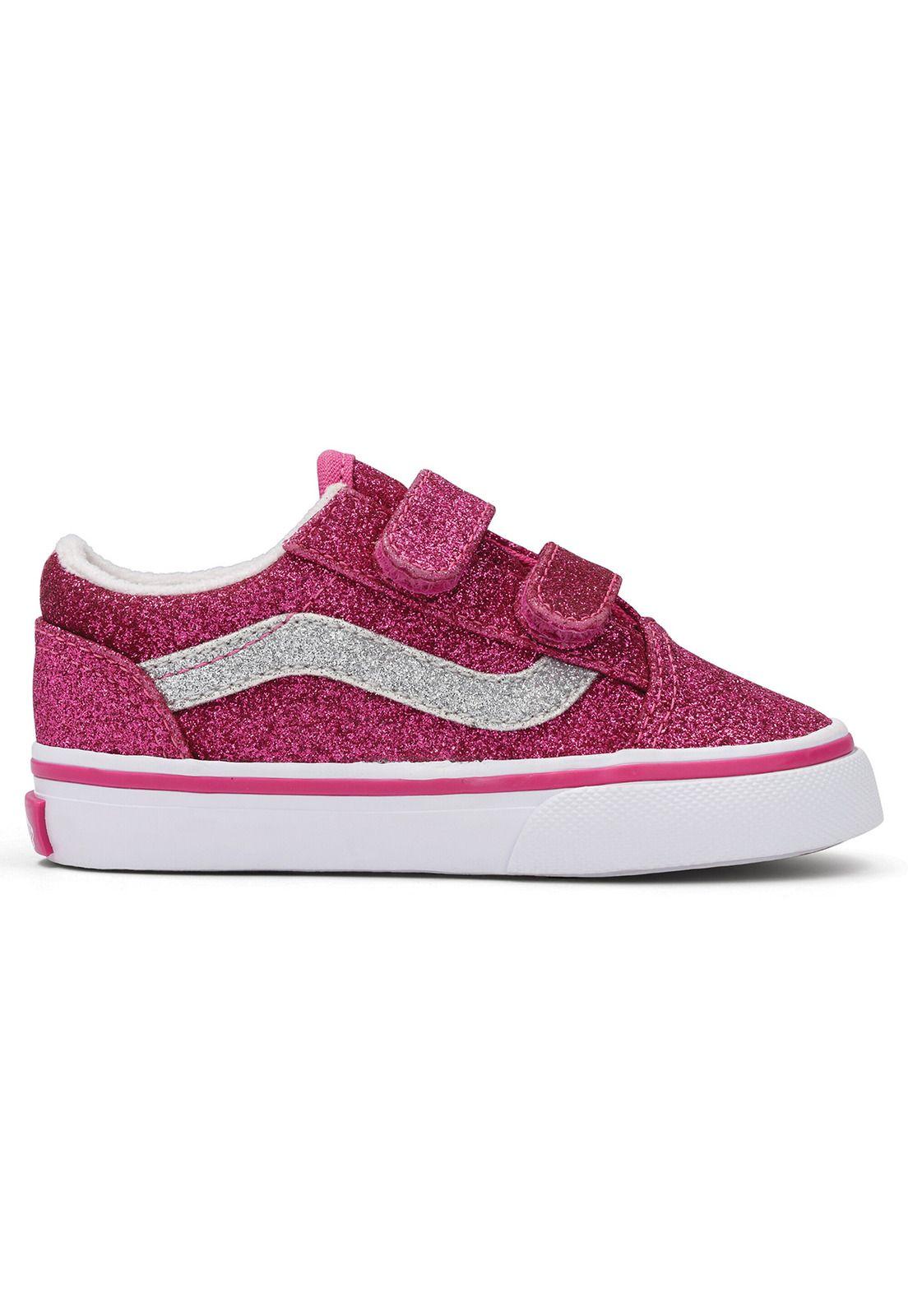 Zapatilla Niño Old Skool V Rosado-0