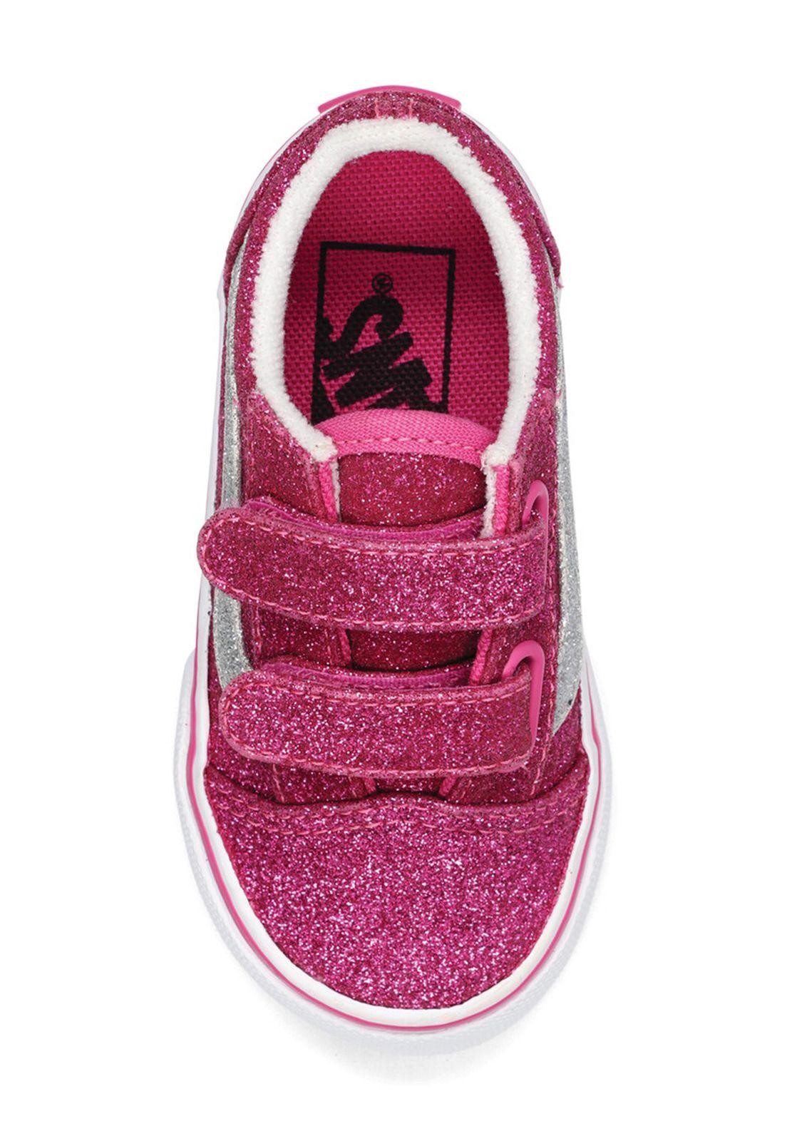 Zapatilla Niño Old Skool V Rosado-1