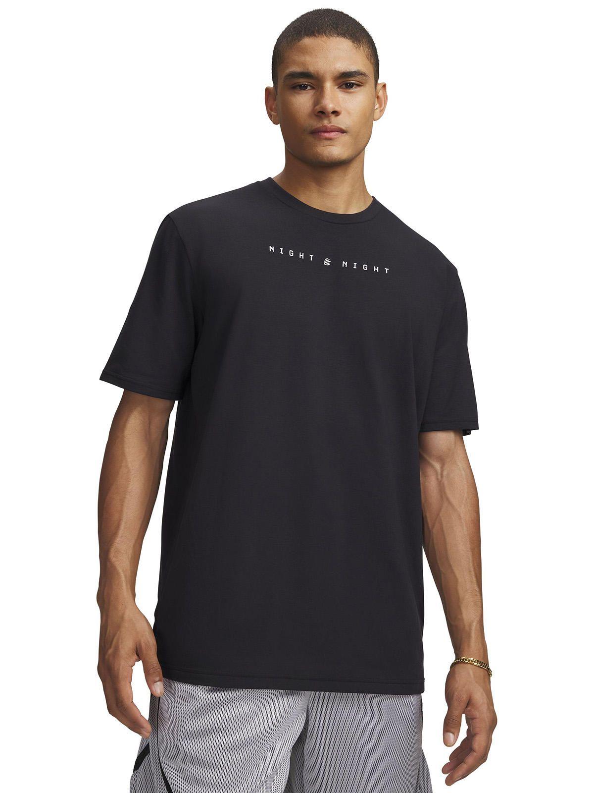 Polera M/C Hombre Curry Night Night Polera Negro-0