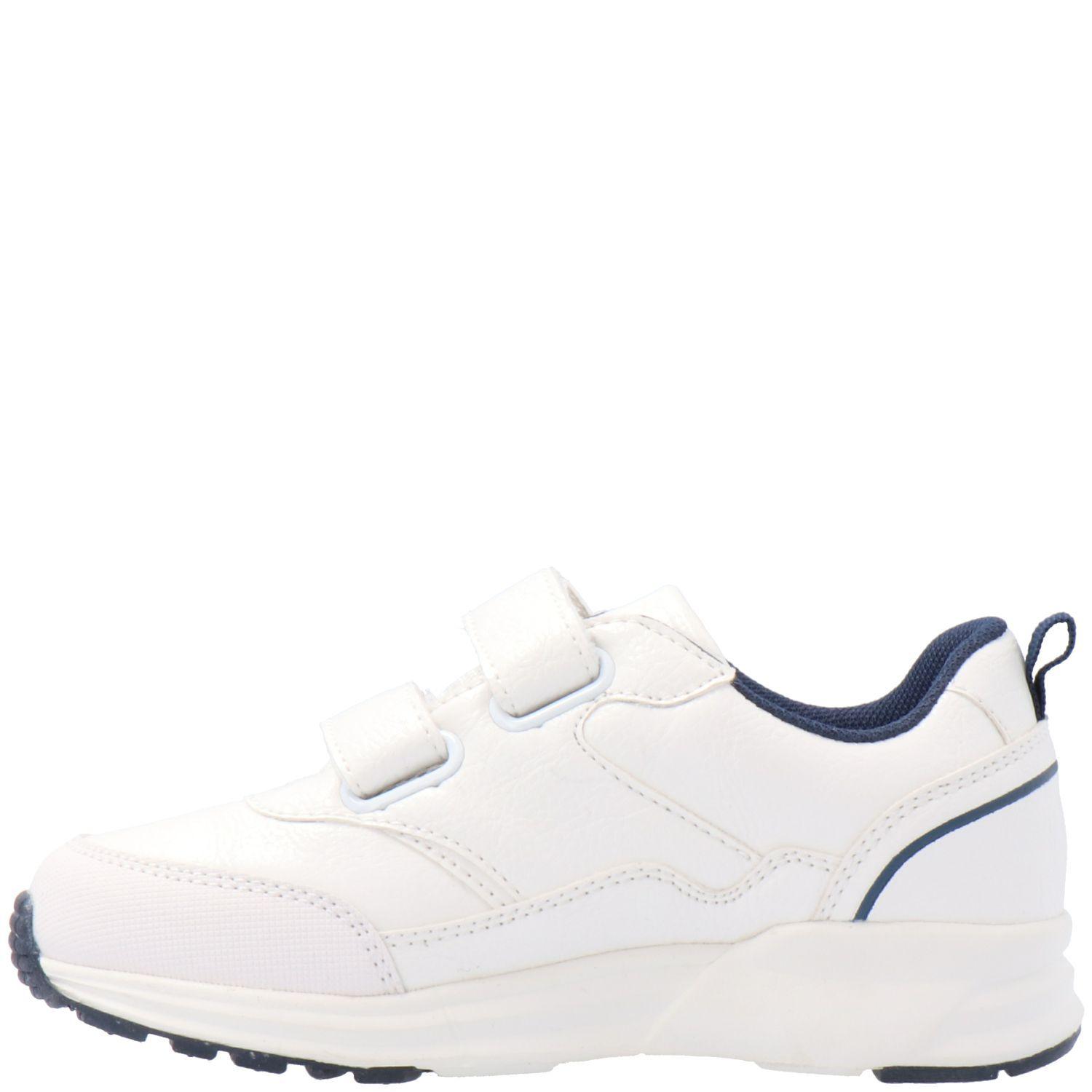 Zapatilla Niño Poliuretano Chance Velcro Blanco-4