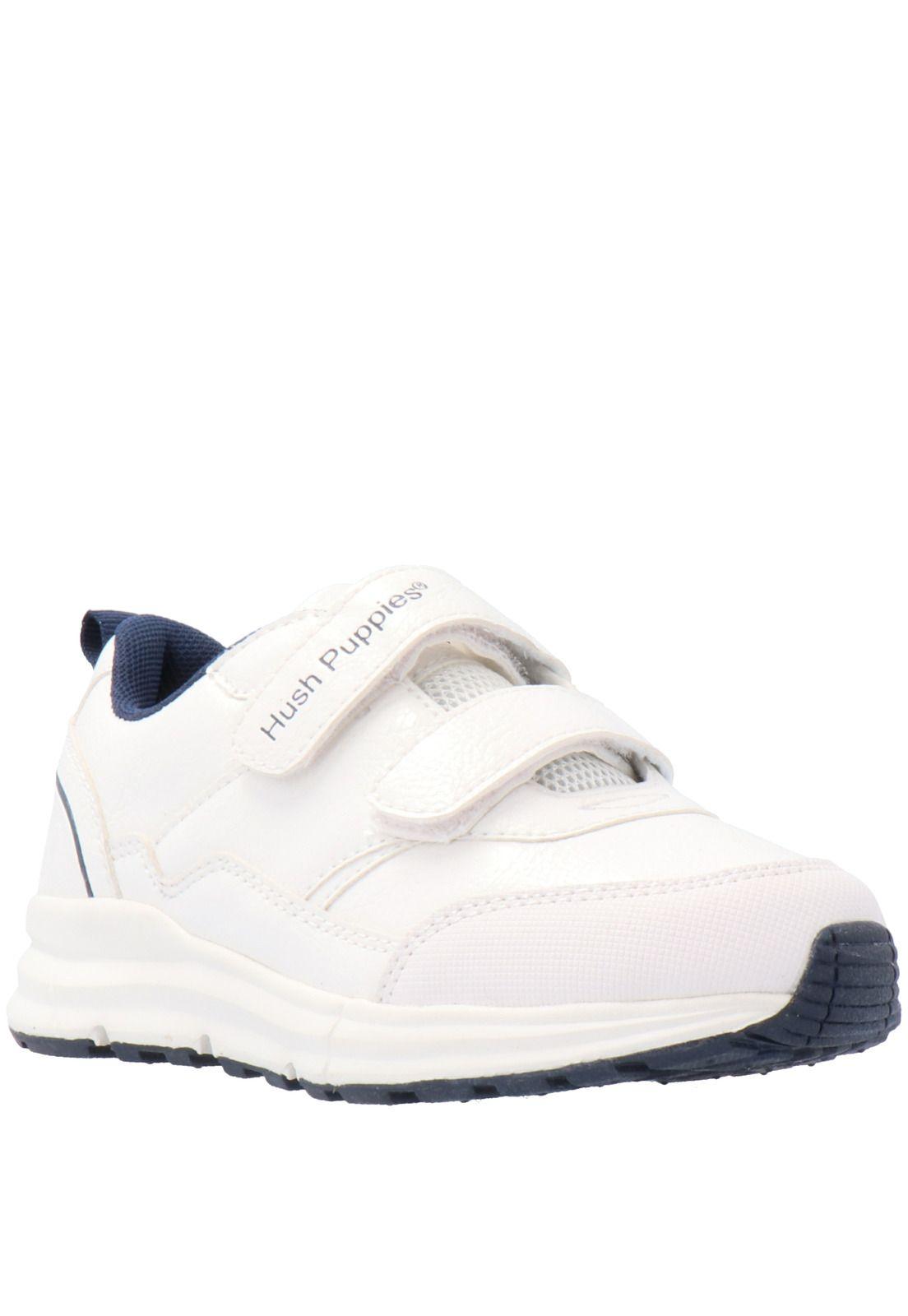 Zapatilla Niño Poliuretano Chance Velcro Blanco-0