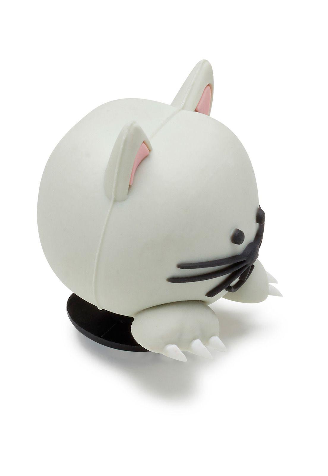 Jibbitz 3d Gatito Gris-2