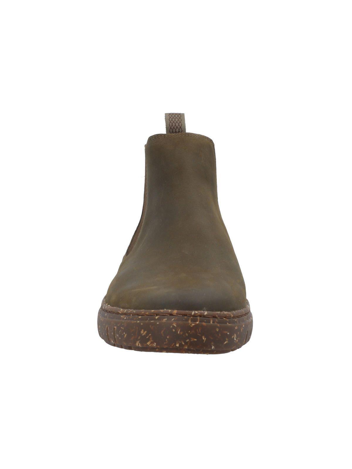 Botín Cuero Hombre Dundee Oliva-3