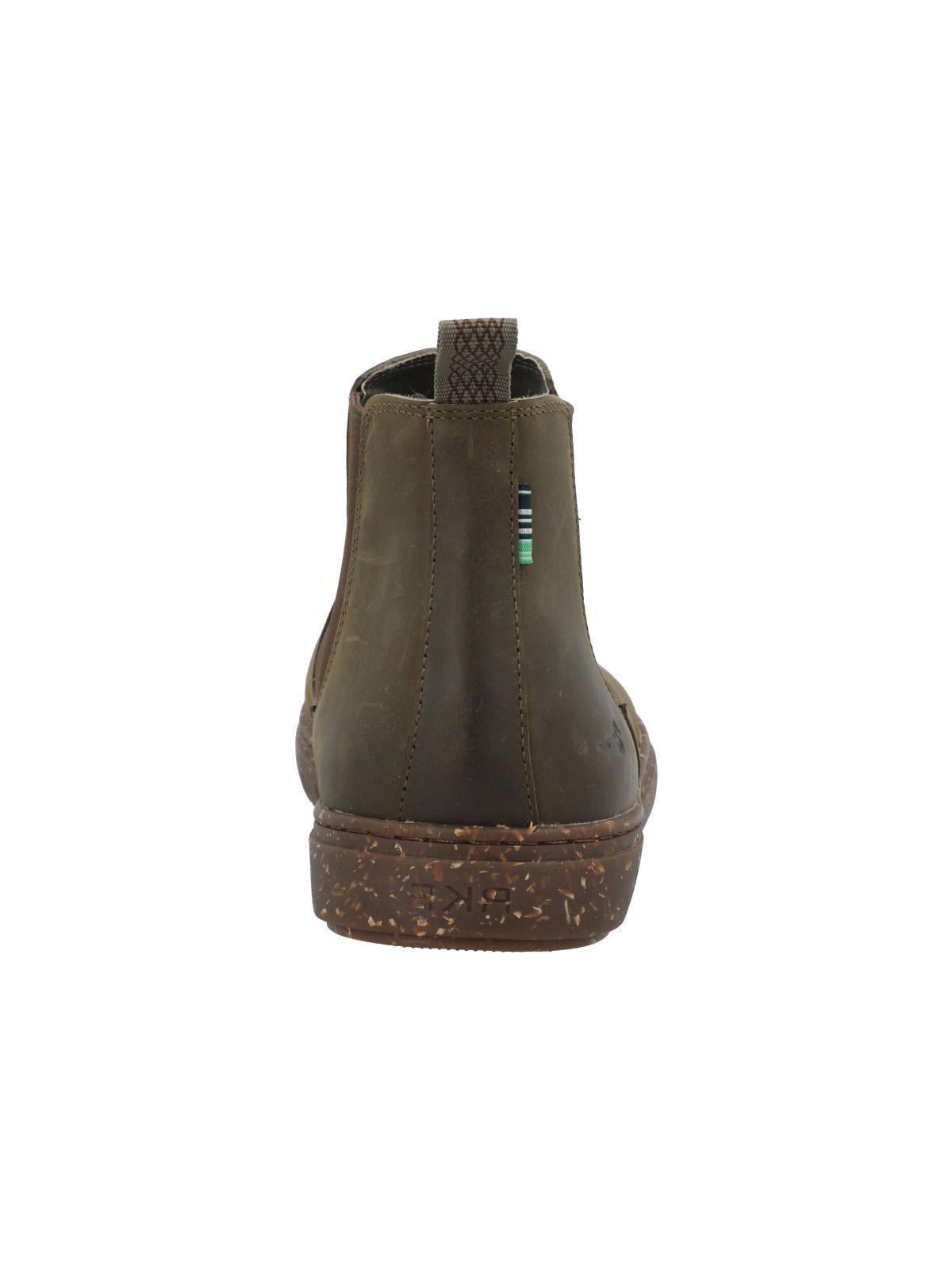 Botín Cuero Hombre Dundee Oliva-6