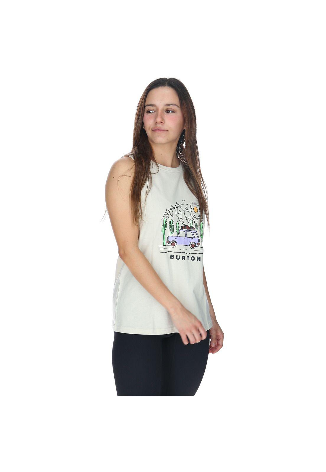 Polera S/M Mujer Lounge Gris Claro-4