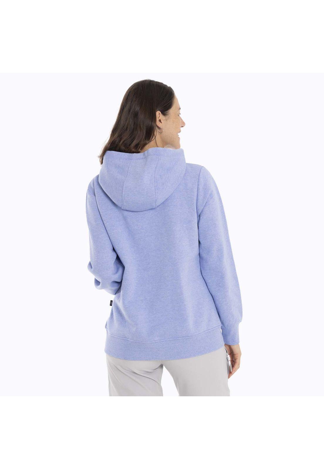 Poleron Mujer Alsek Sweatshirt Celeste Merrell-4
