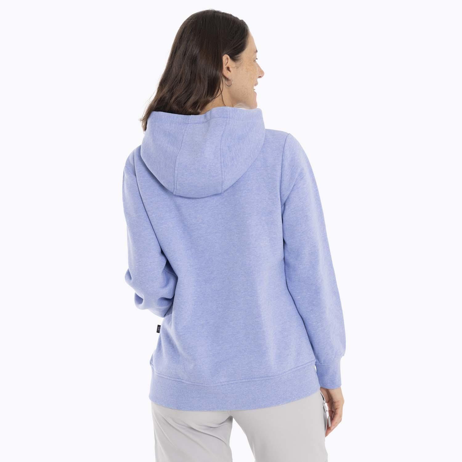 Poleron Mujer Alsek Sweatshirt Celeste Merrell-4