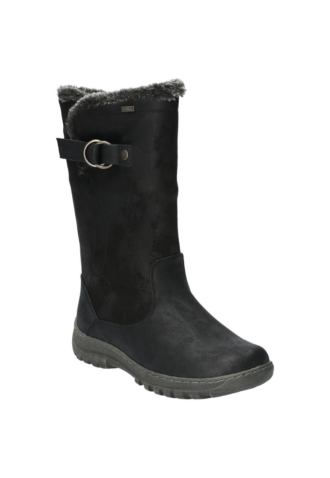 Bota Mujer Akira Negro-0