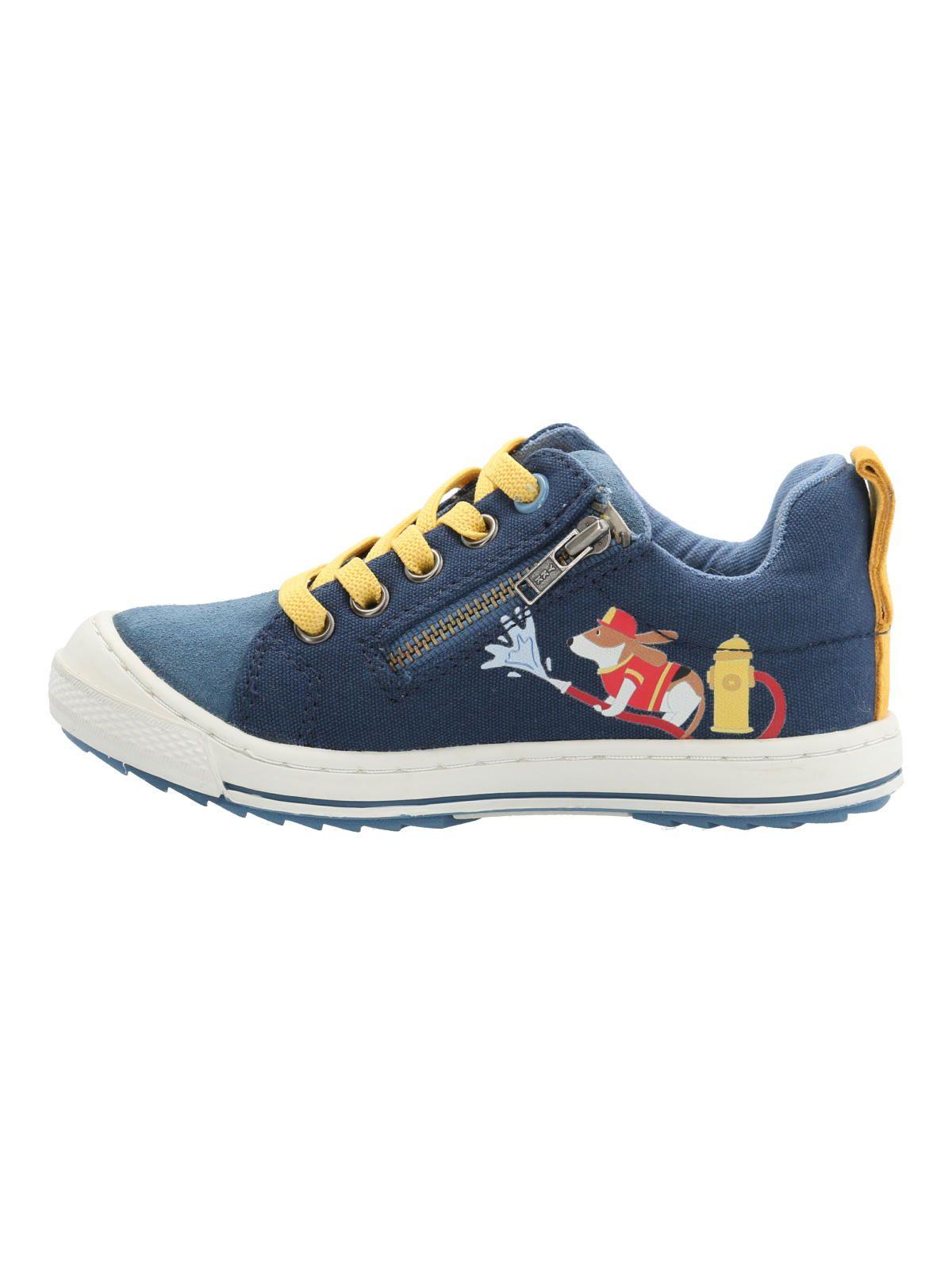 Zapatilla Cuero Go Wild  Niño Azul-0