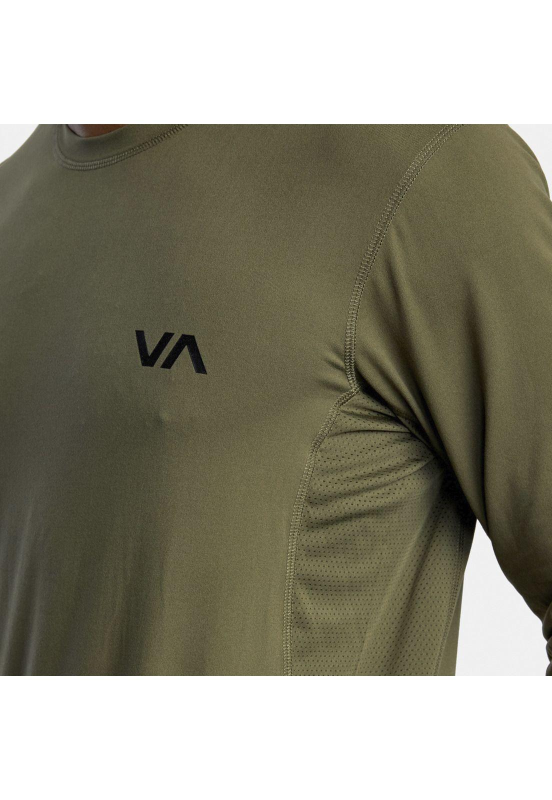 Polera Hombre Sport Vent Ls M Kttp Verde-6