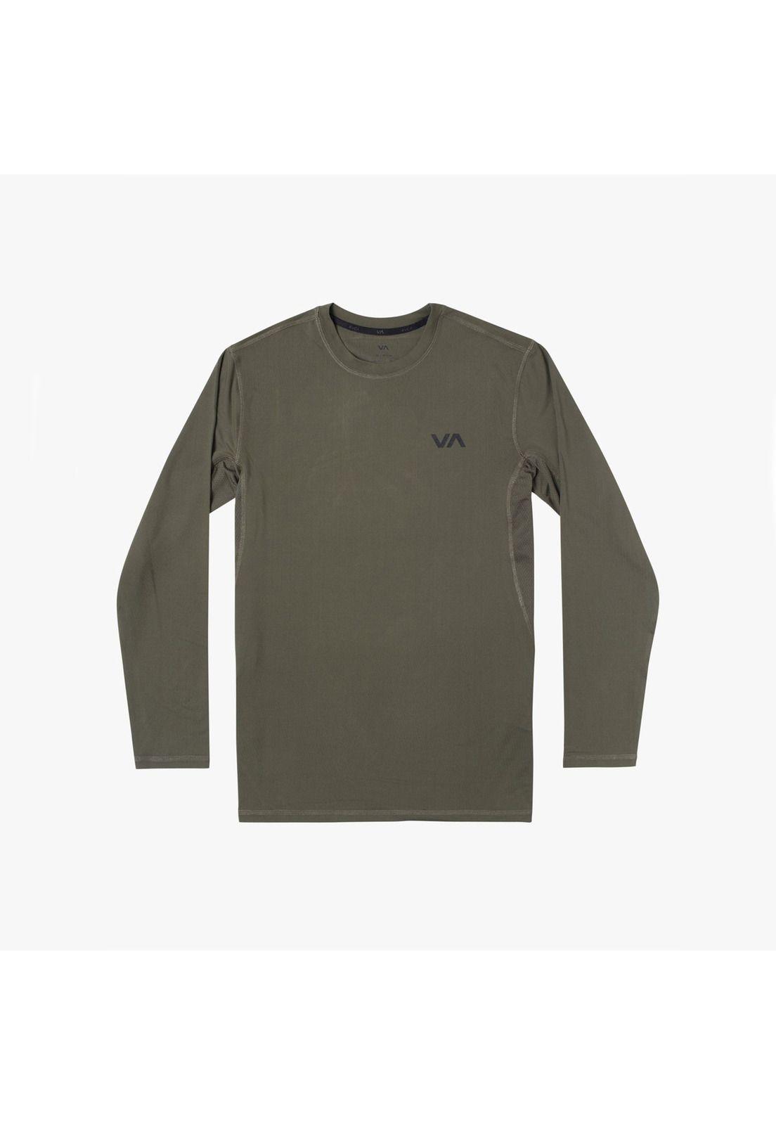 Polera Hombre Sport Vent Ls M Kttp Verde-8