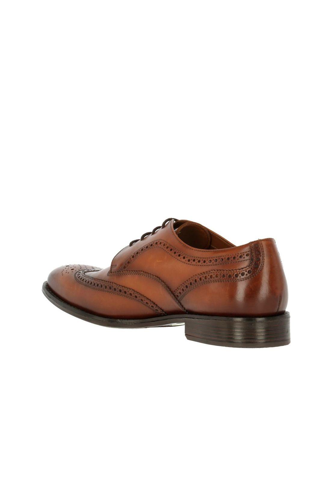 Zapato Cuero Bolero Reaction Café-4