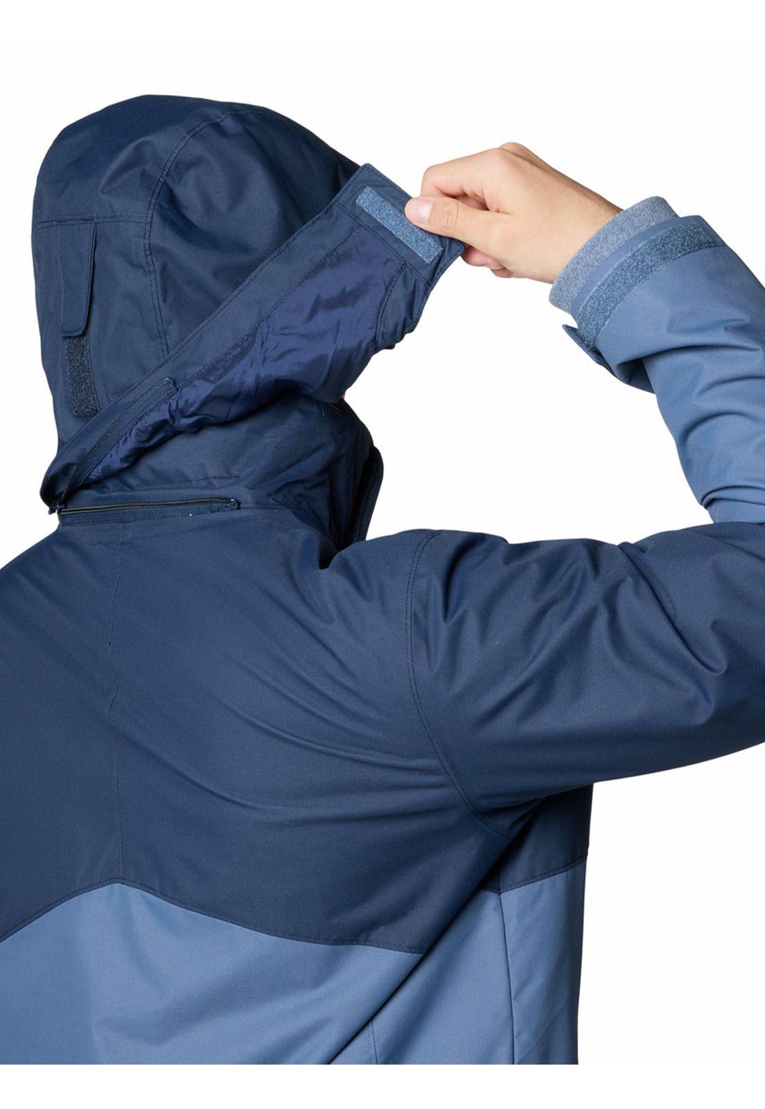 Parka Impermeable Hombre Bugaboo III Fleece Azul-5