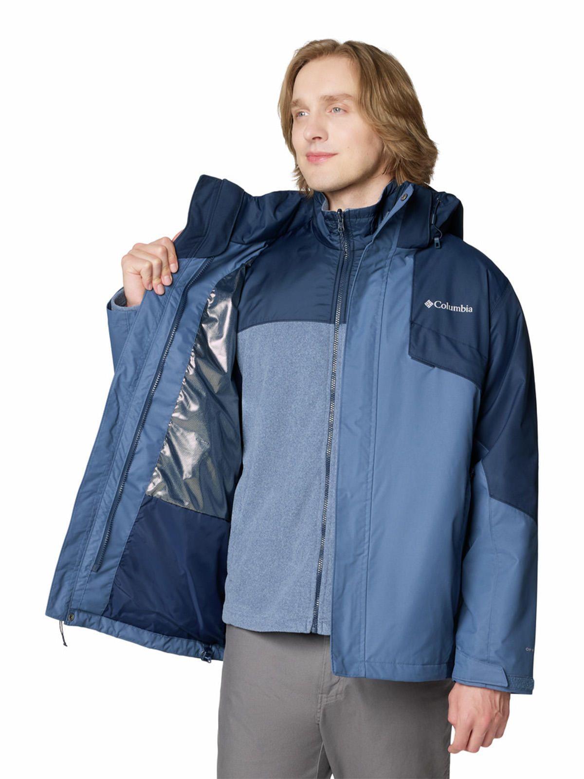 Parka Impermeable Hombre Bugaboo III Fleece Azul-4