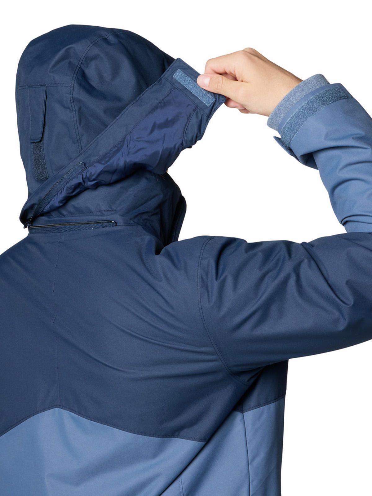 Parka Impermeable Hombre Bugaboo III Fleece Azul-5