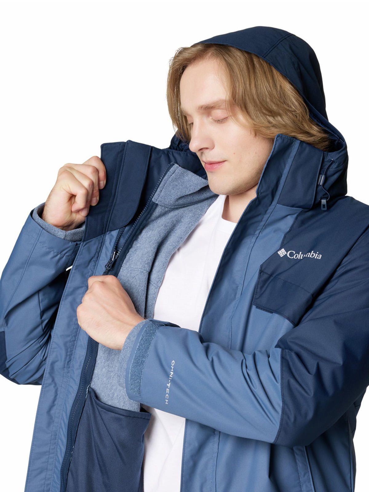 Parka Impermeable Hombre Bugaboo III Fleece Azul-6