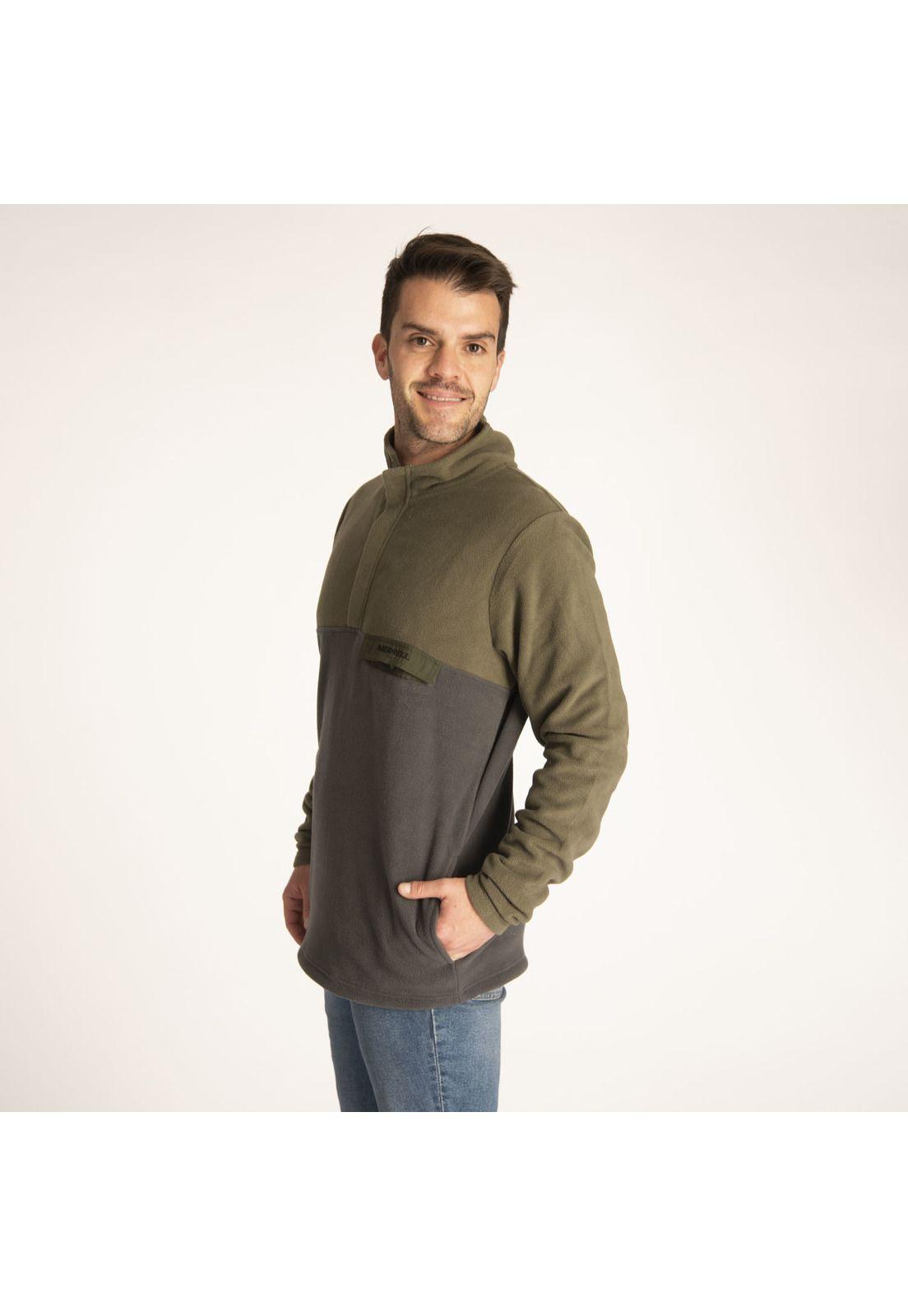 Polar Hombre Delta 1/4 Zip Verde-1